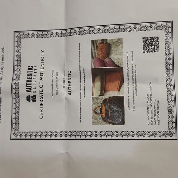 Louis Vuitton Deauville Monogram satchel - Picture 13 of 13